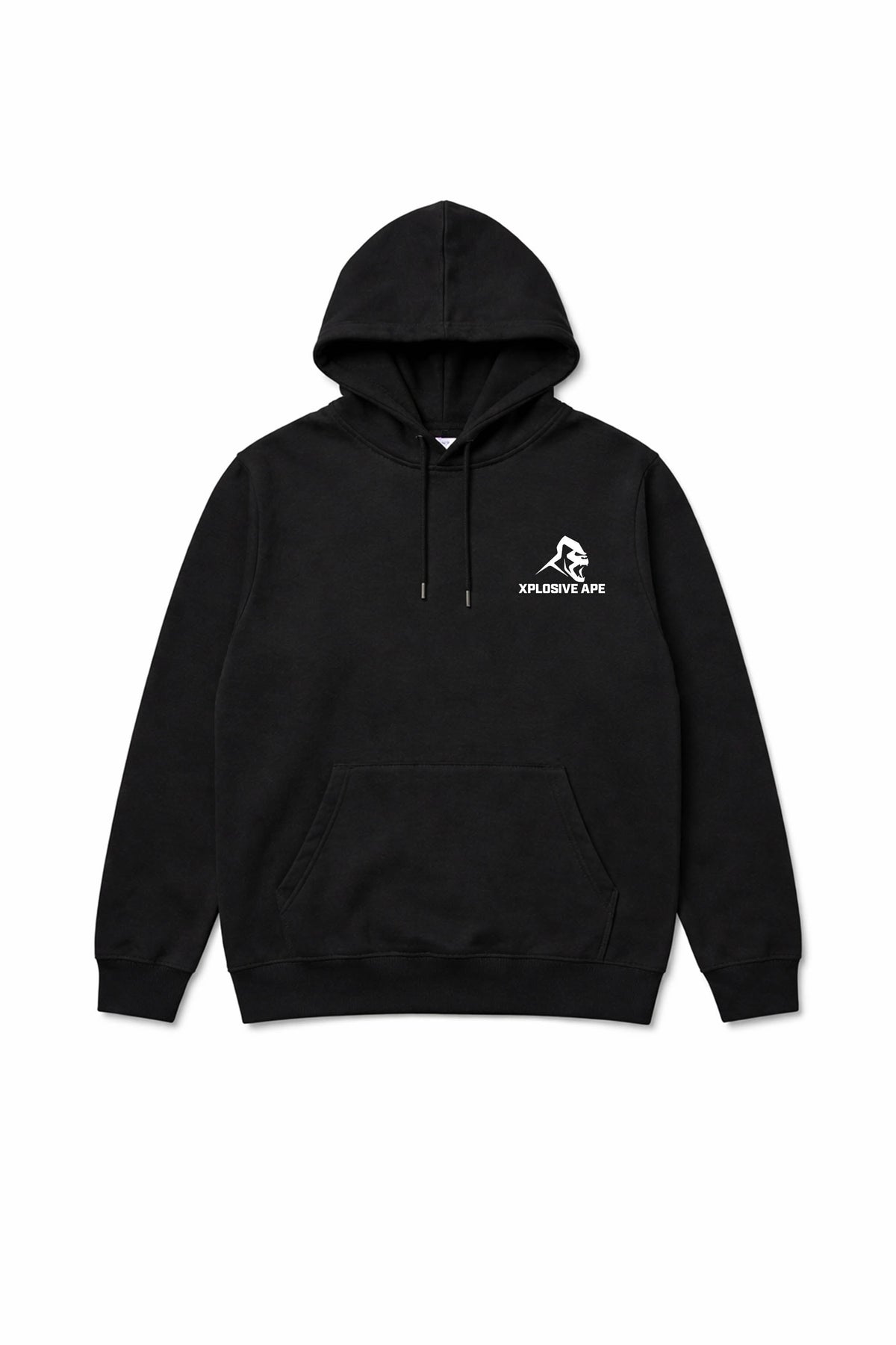 XAPE Ride or Die String Hoodie - Black