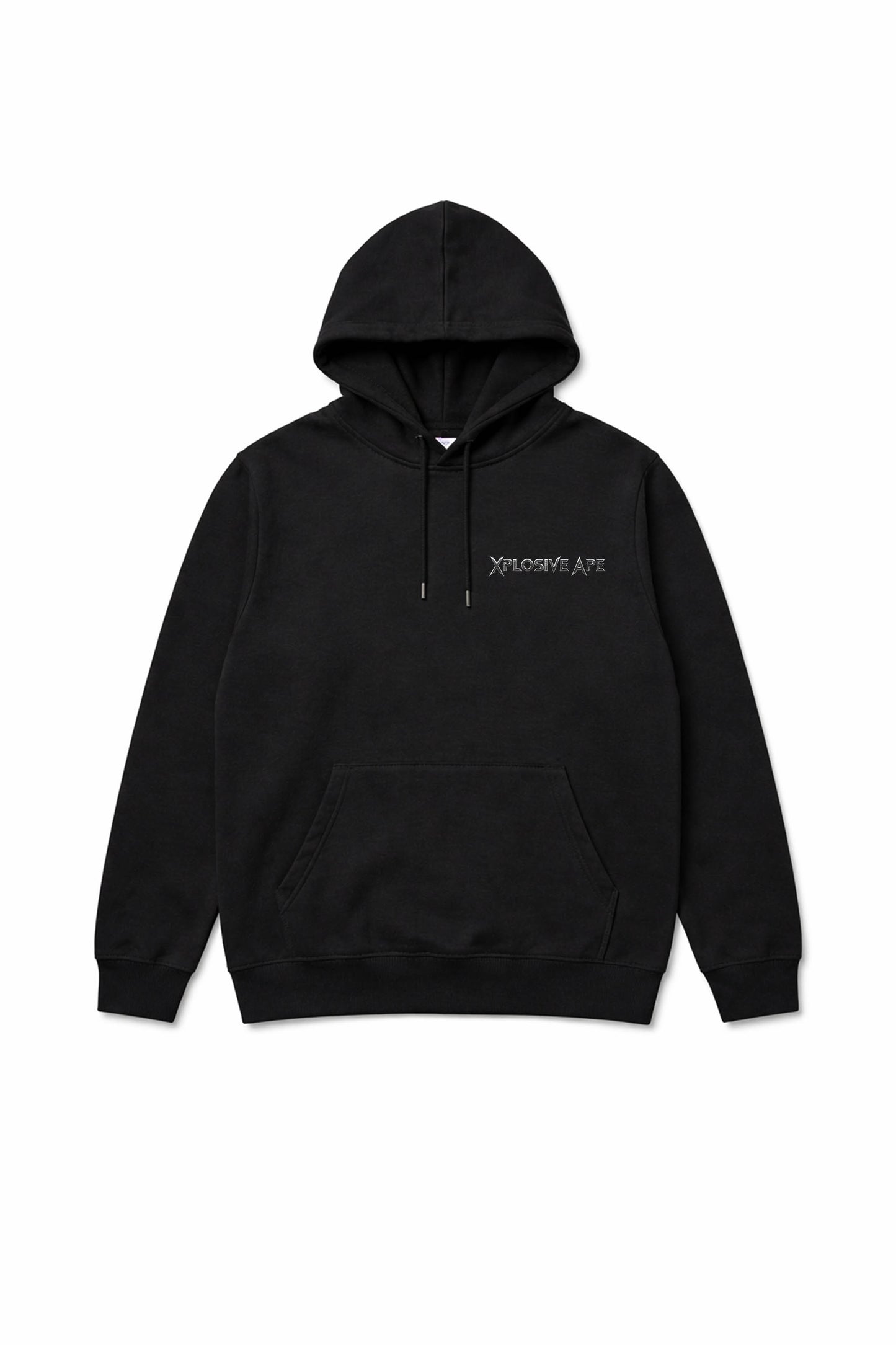 XAPE Shock Halo String Hoodie - Black