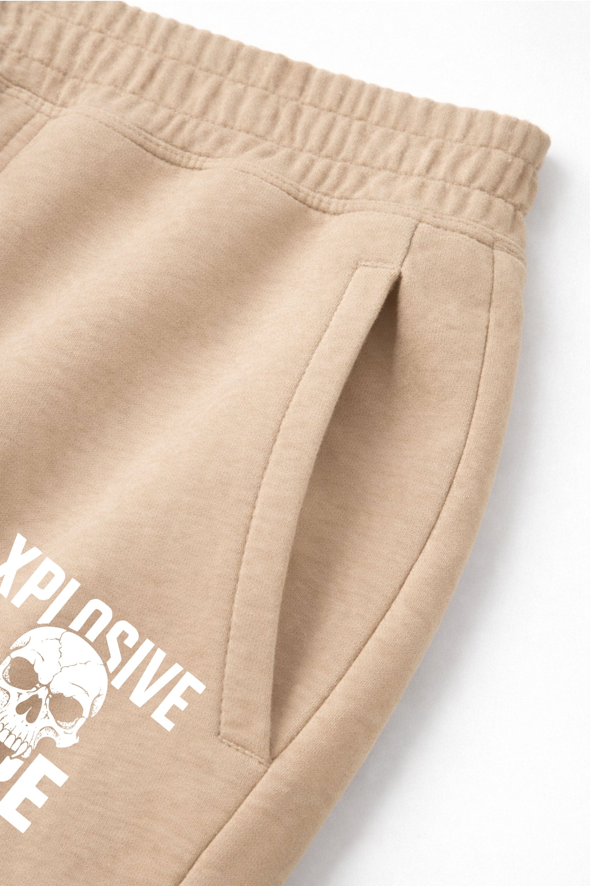 XAPE Skull Force Joggers - Sand