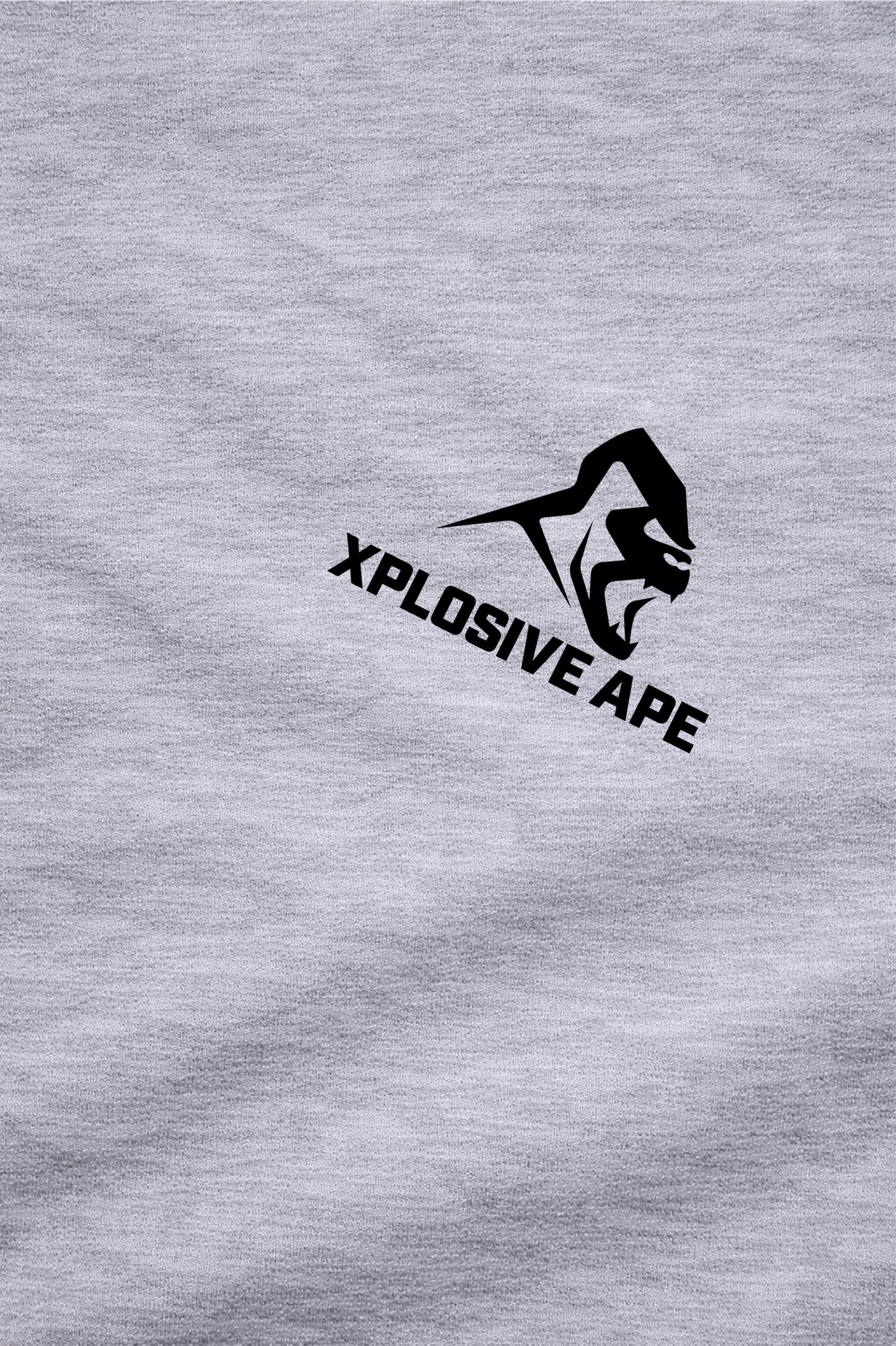 XAPE Splatter Graffiti V4 Hoodie - Heather Grey
