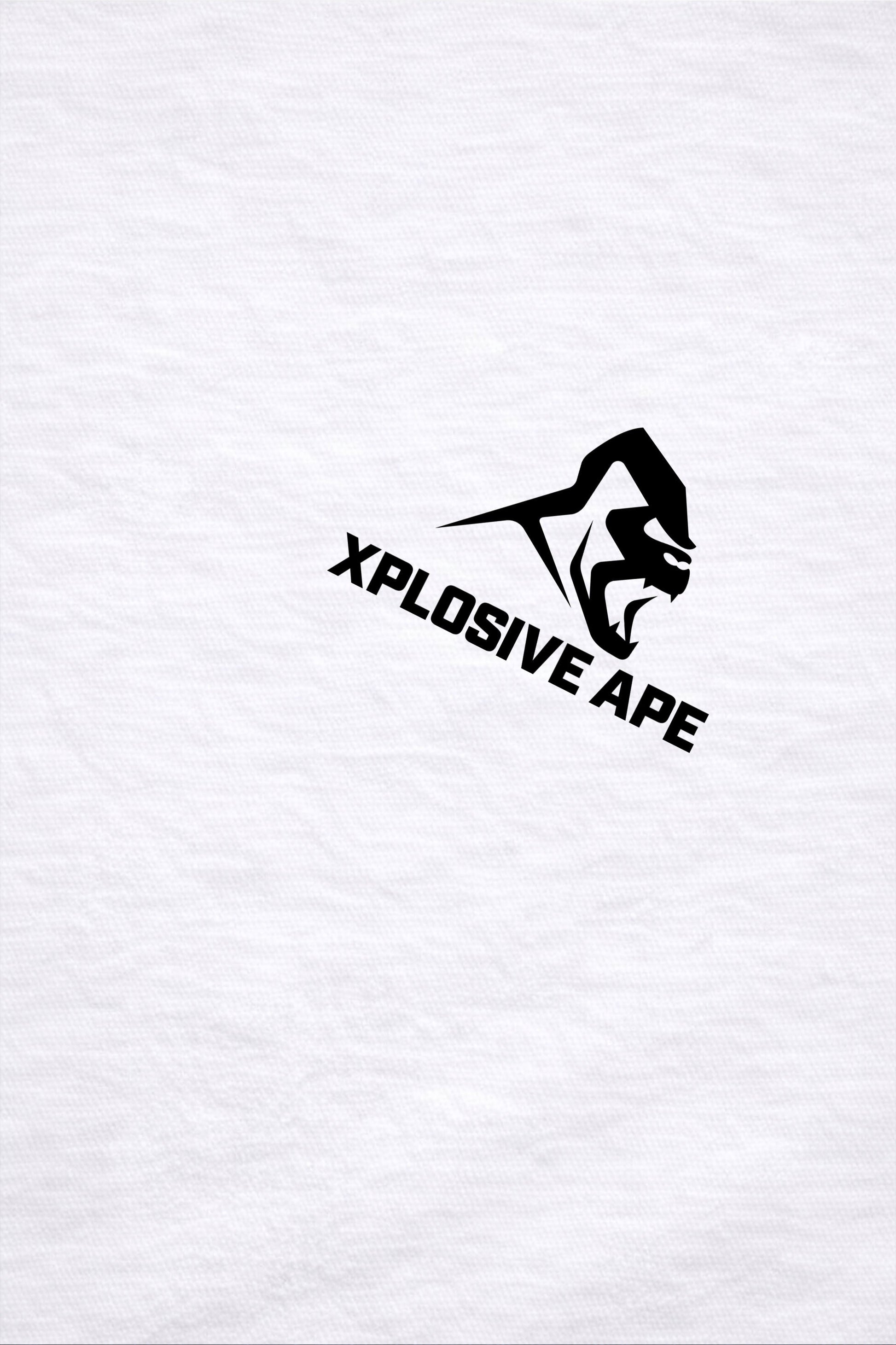 XAPE Splatter Graffiti V4 Hoodie - White