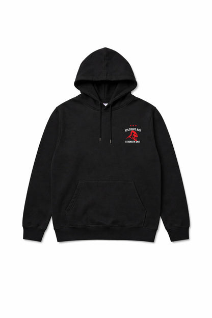 XAPE Strength Unit String Hoodie - Black