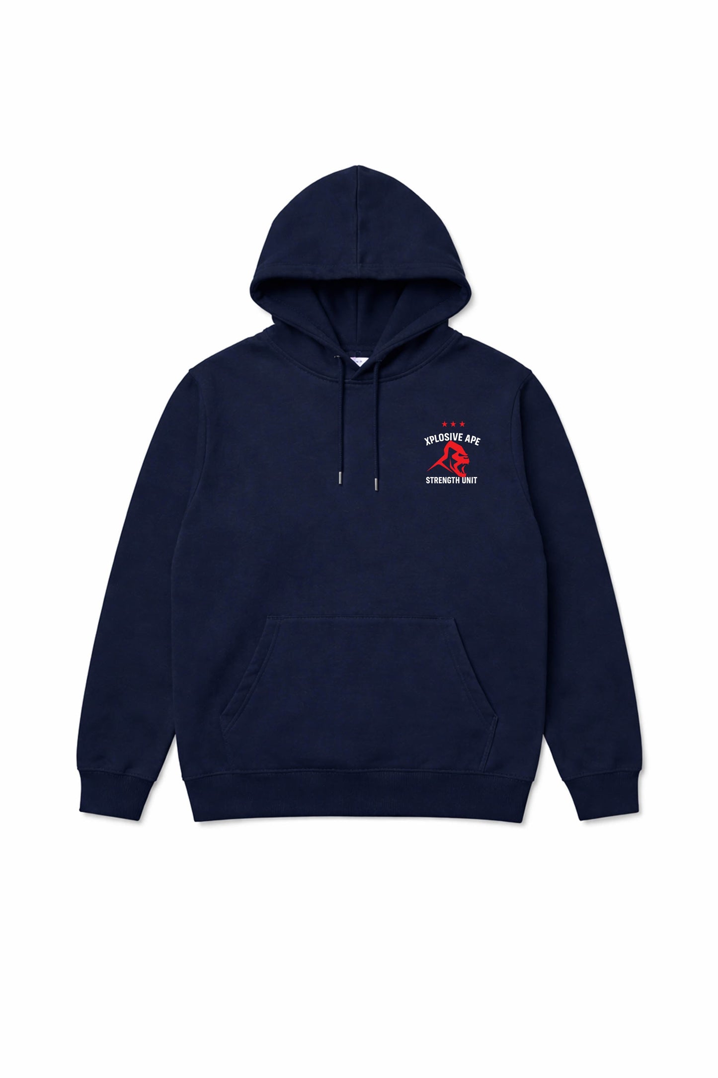 XAPE Strength Unit String Hoodie - Navy