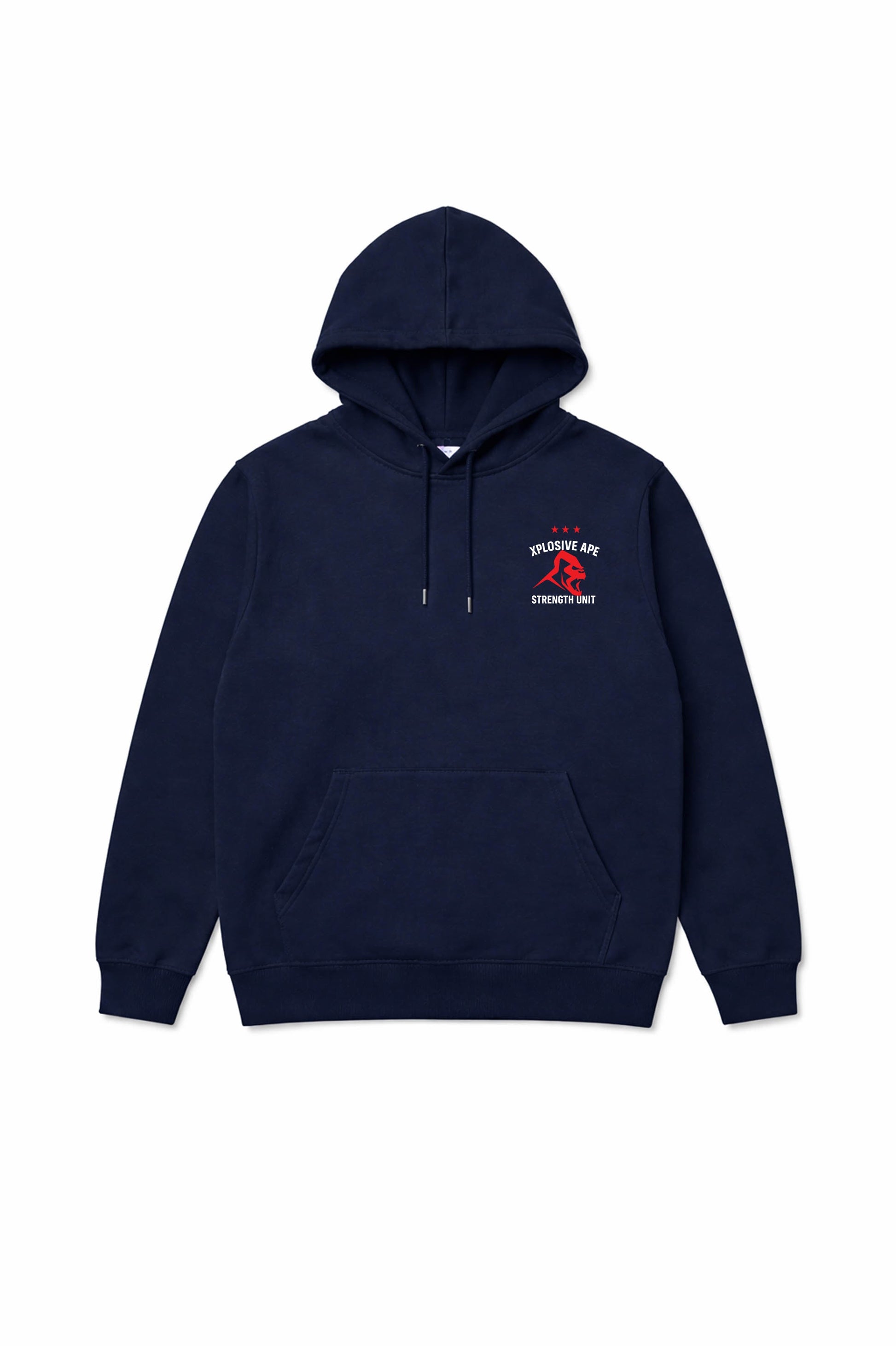 XAPE Strength Unit String Hoodie - Navy