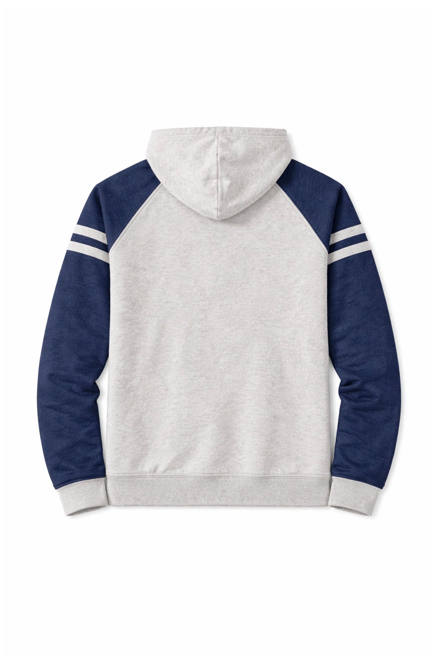 XAPE Strike Force Raglan Hoodie - Oatmeal Heather/Indigo