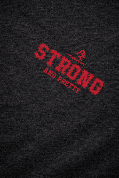XAPE Strong And Pretty V1 String Hoodie - Black