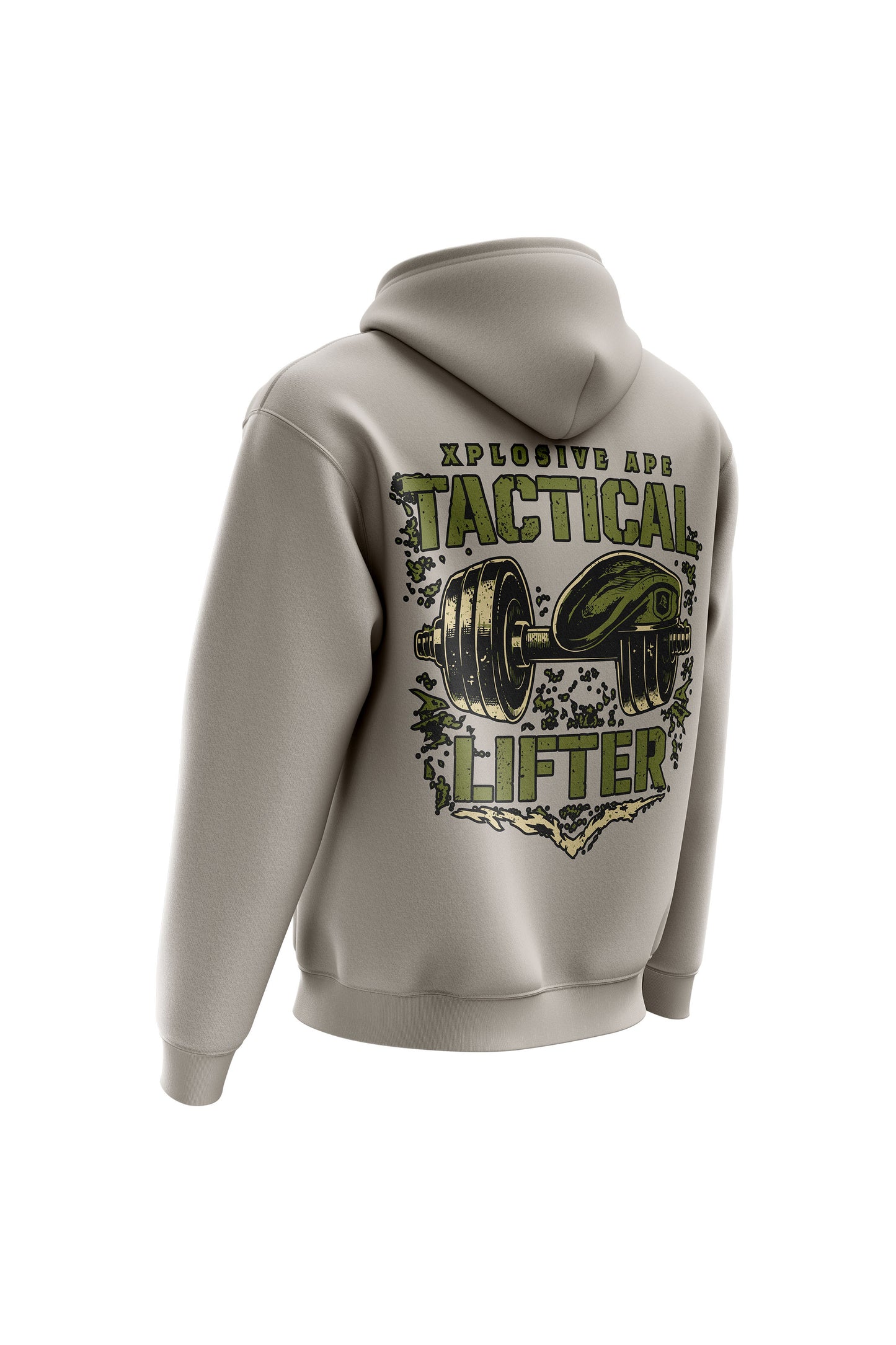 XAPE Tactical Hoodie - Stone
