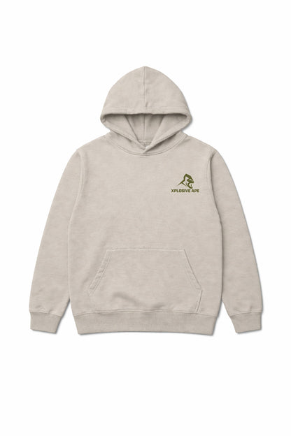 XAPE Tag Hoodie - Stone