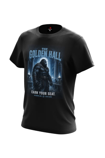 XAPE The Golden Hall Tee - Black
