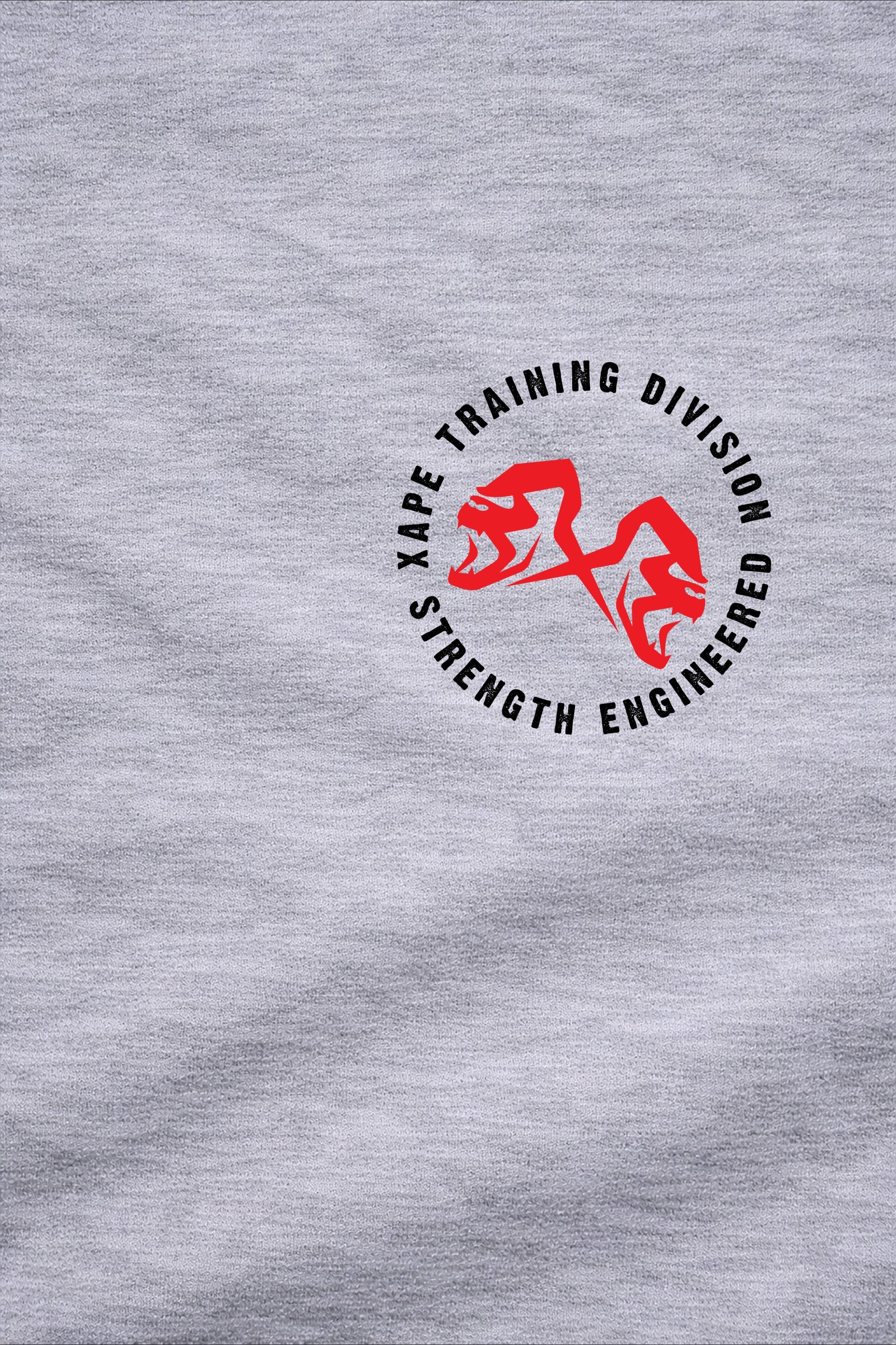 XAPE Training Division V2 String Hoodie - Sports Grey