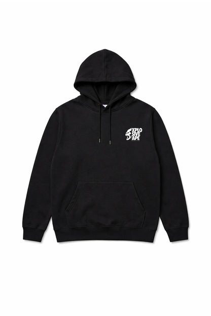 XAPE Ultimate Ape V2 String Hoodie - Black