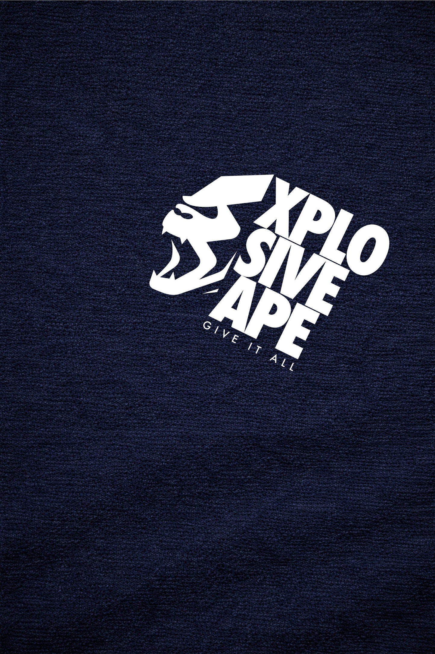 XAPE Ultimate Ape V2 String Hoodie - Navy