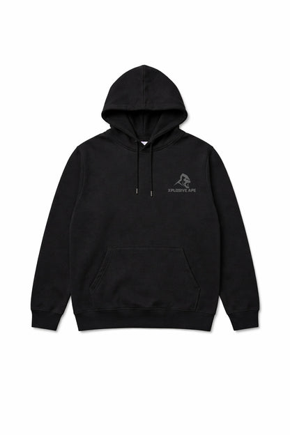 XAPE Unbreakable String Hoodie - Black