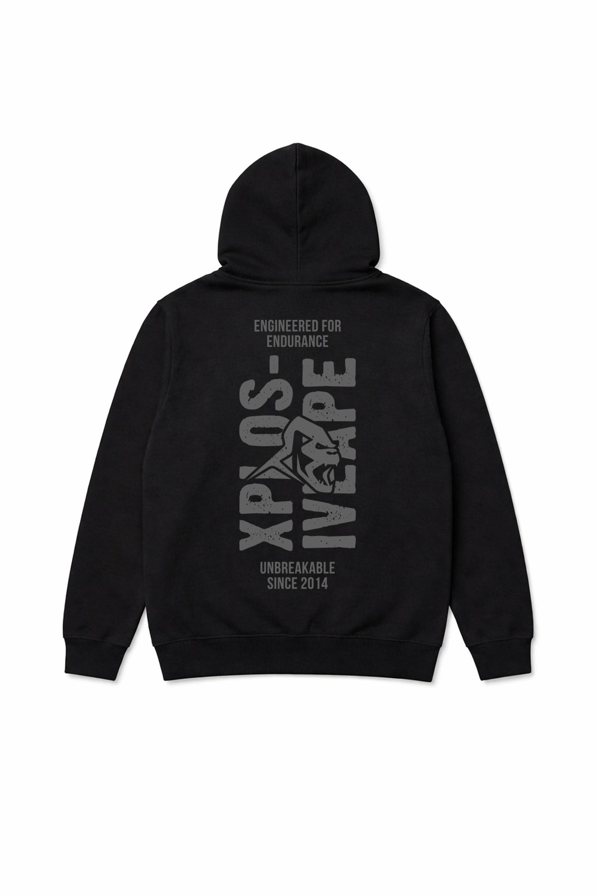 XAPE Unbreakable String Hoodie - Black