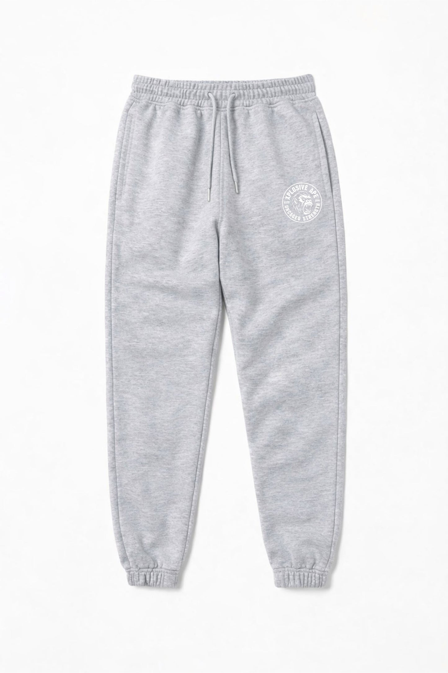 XAPE Uncaged Strength Joggers - Heather Grey