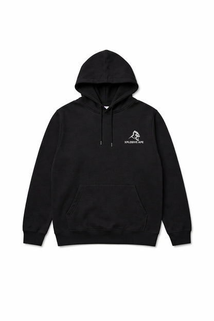 XAPE Uncrackable String Hoodie - Black