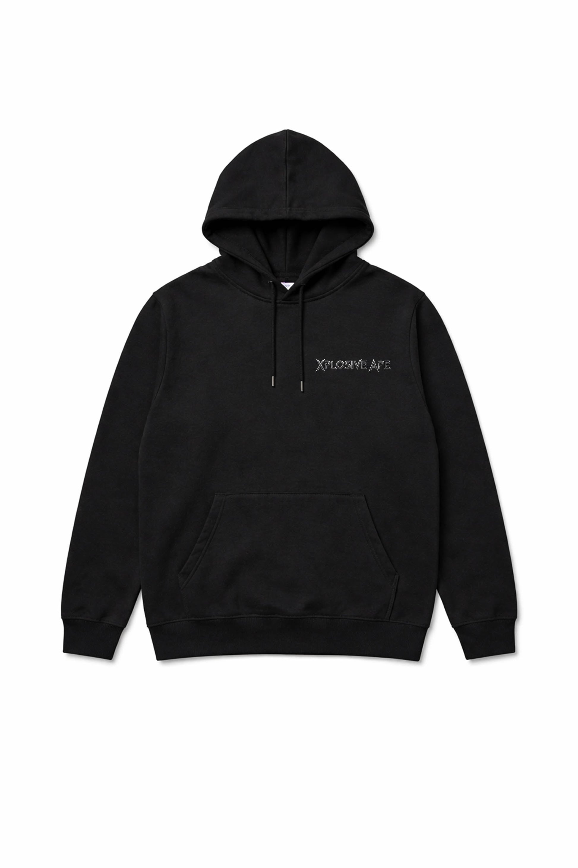 XAPE Warplate Shield String Hoodie - Black