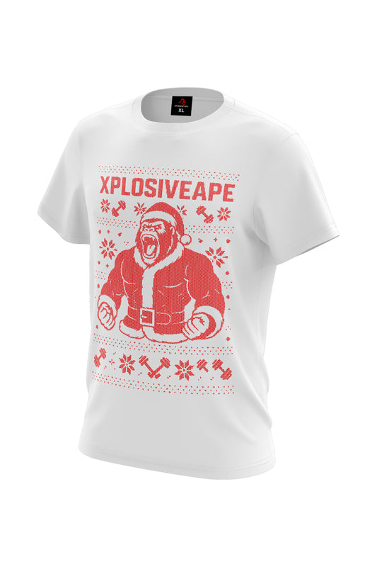 XAPE Xmas Ape Tee - White