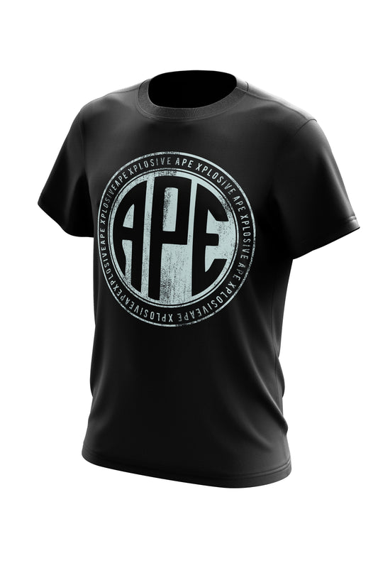 XAPE Mono Roundal Tee - Black