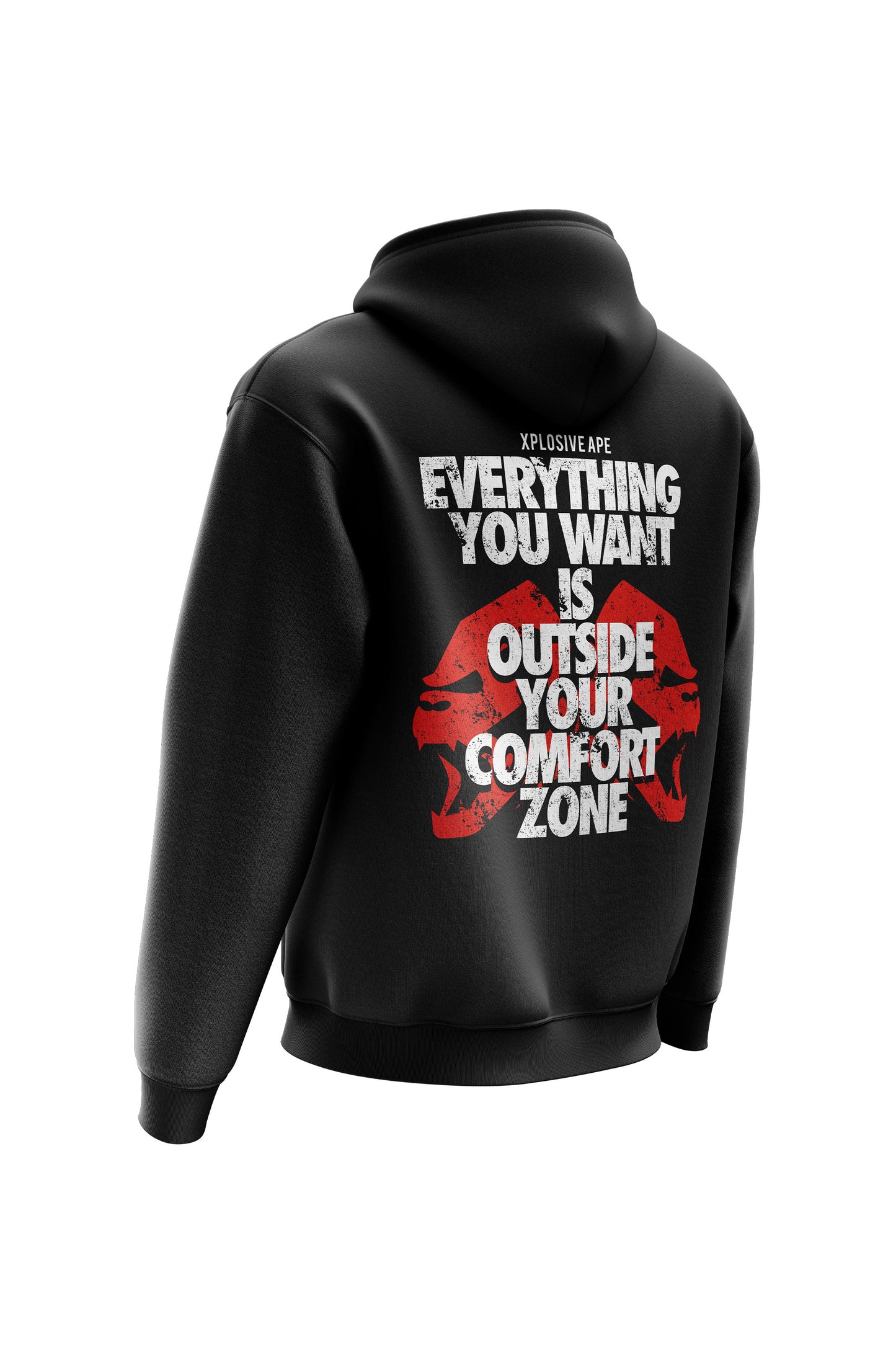 XAPE Zoned Hoodie & Tee Combo - Black