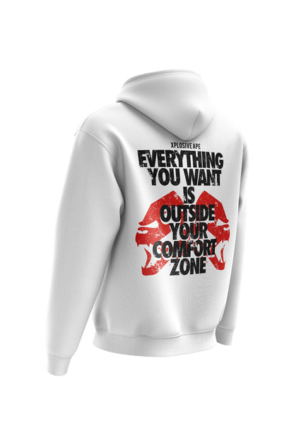 XAPE Zoned Hoodie - White