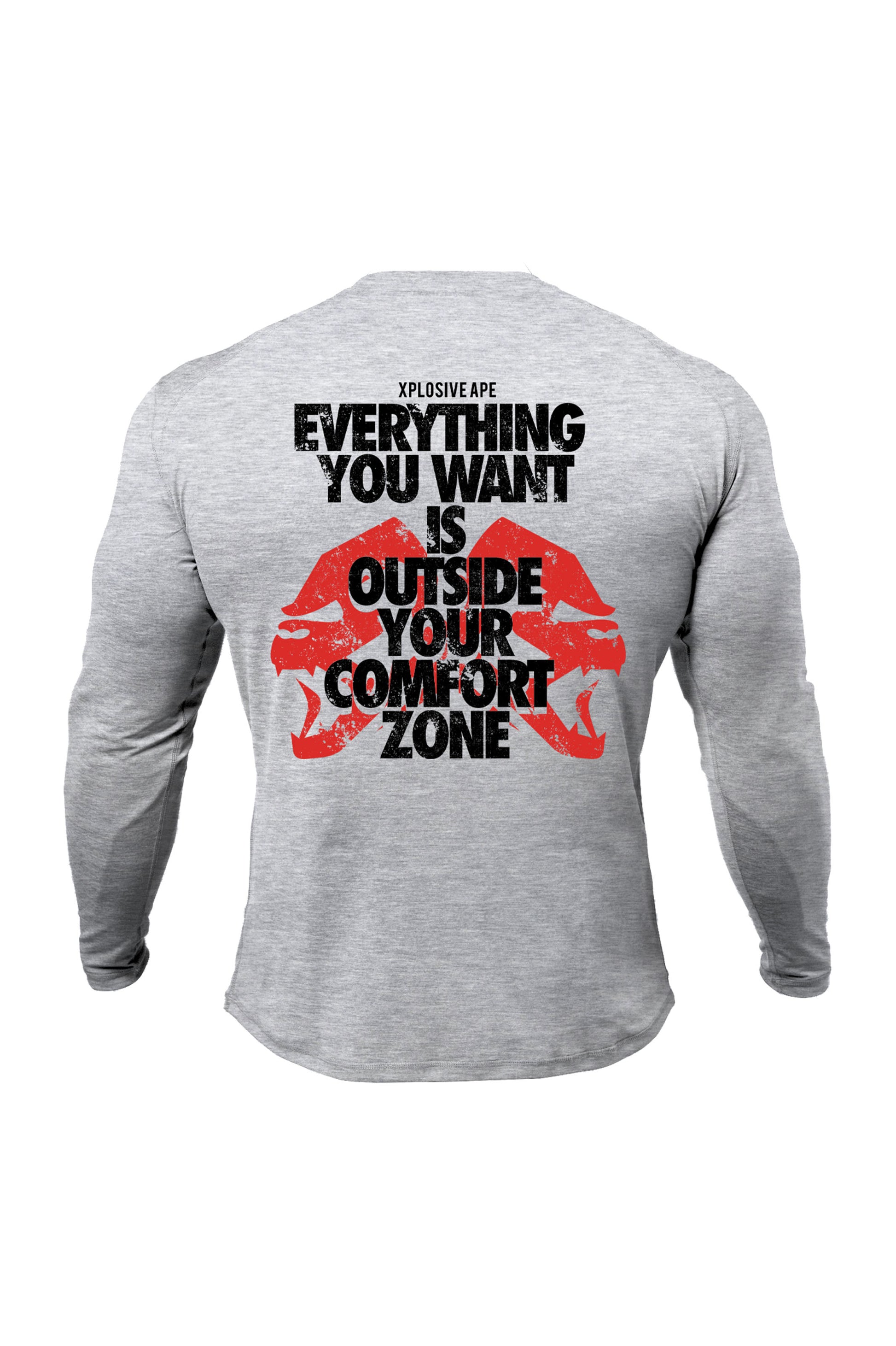 XAPE Zoned Sweatshirt - Sports Grey