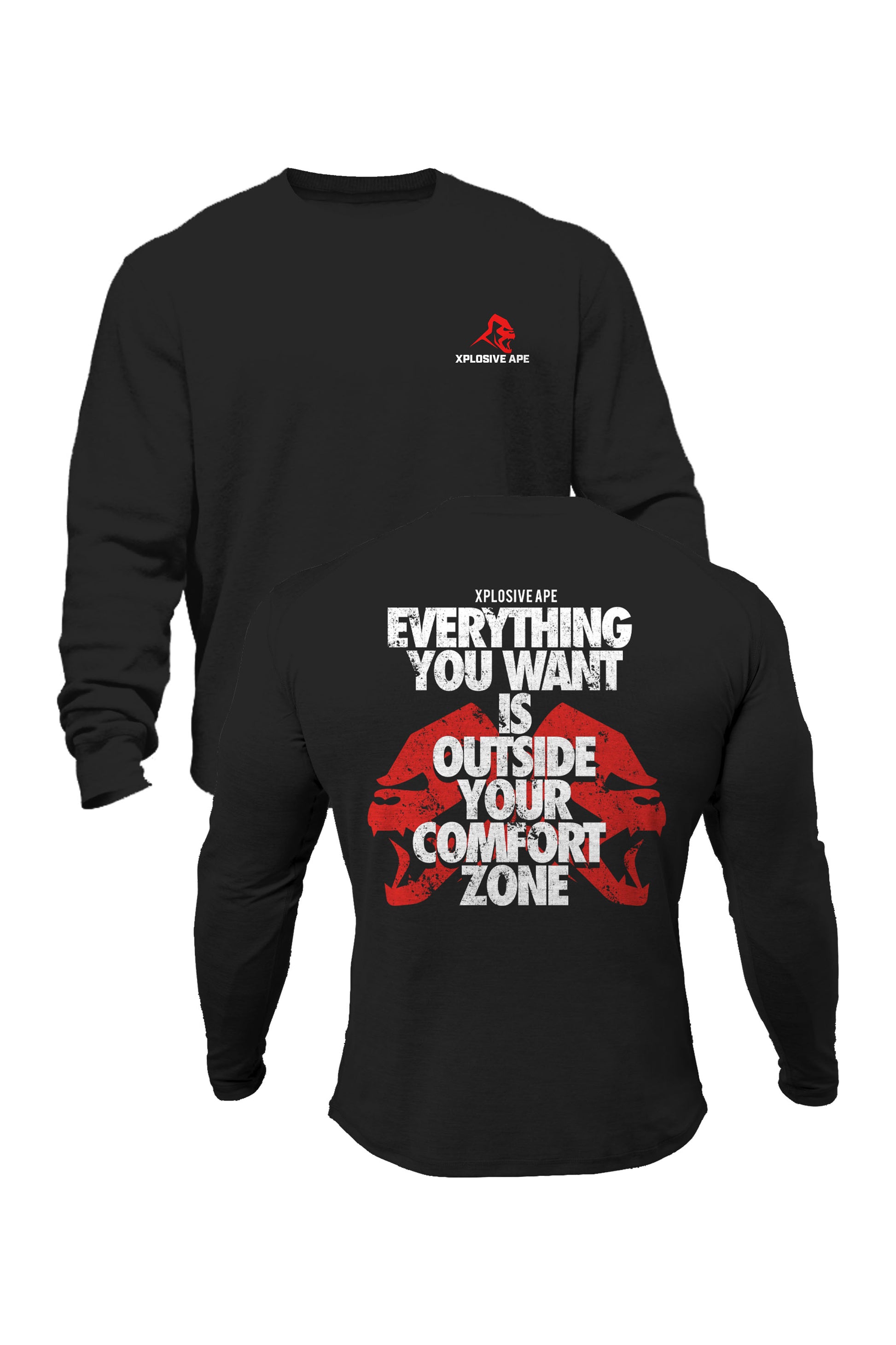 XAPE Zoned Sweatshirt - Black