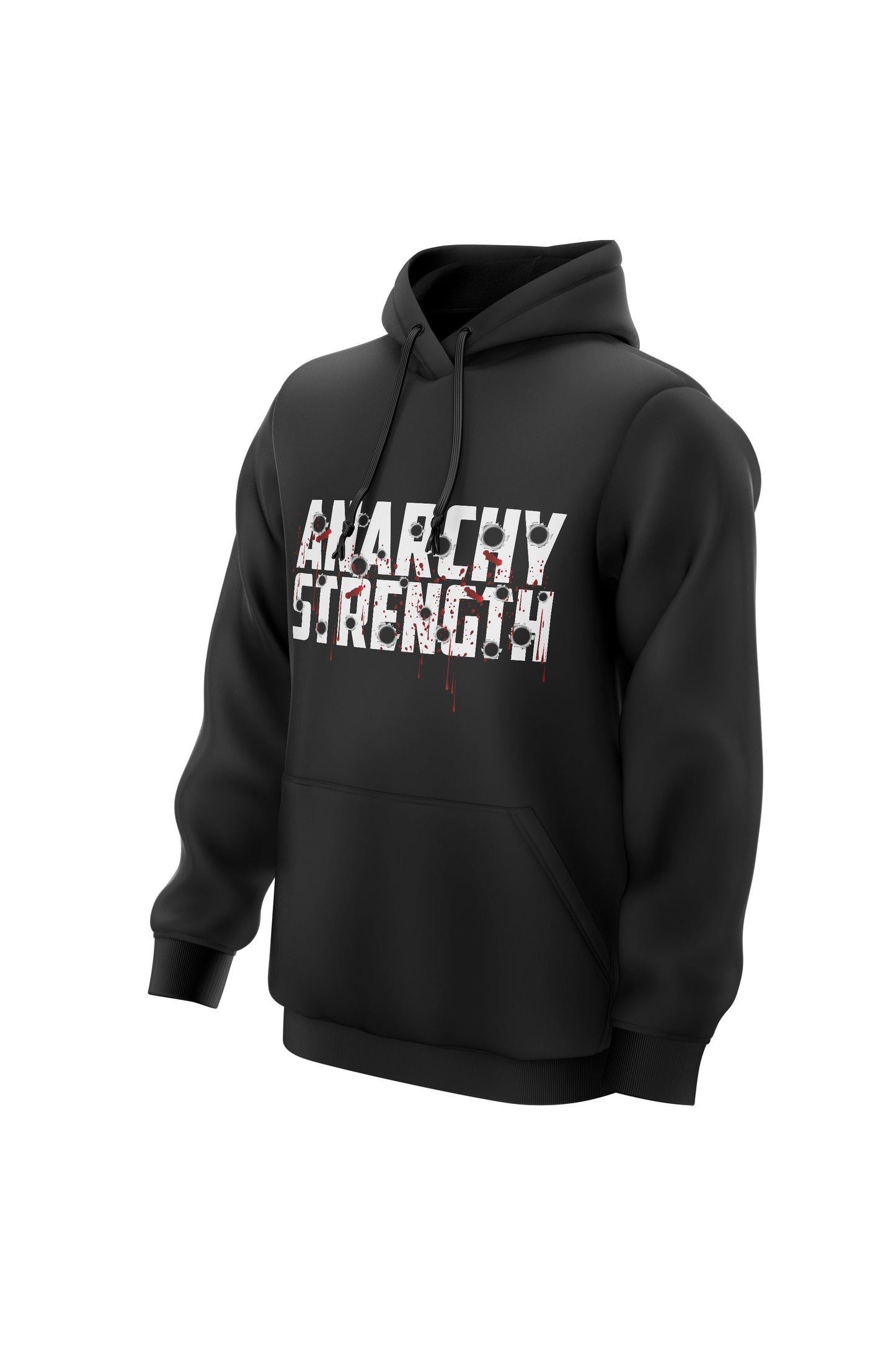 AS Bullet Holes Hoodie - Black