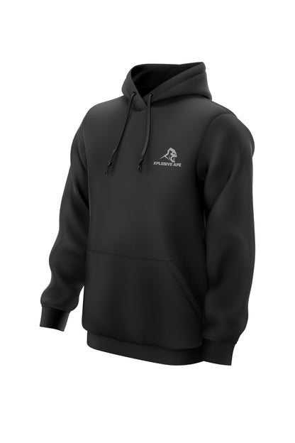 XAPE Silence String Hoodie - Black