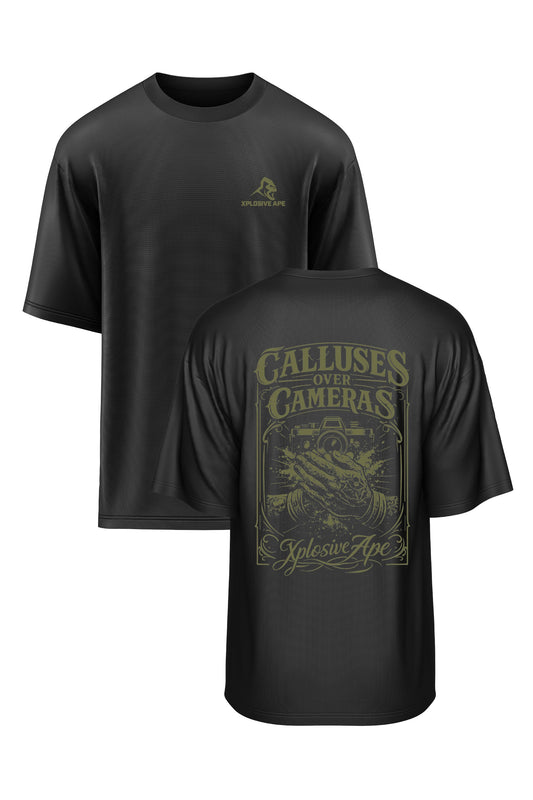 XAPE Callus Oversized Tee - Black