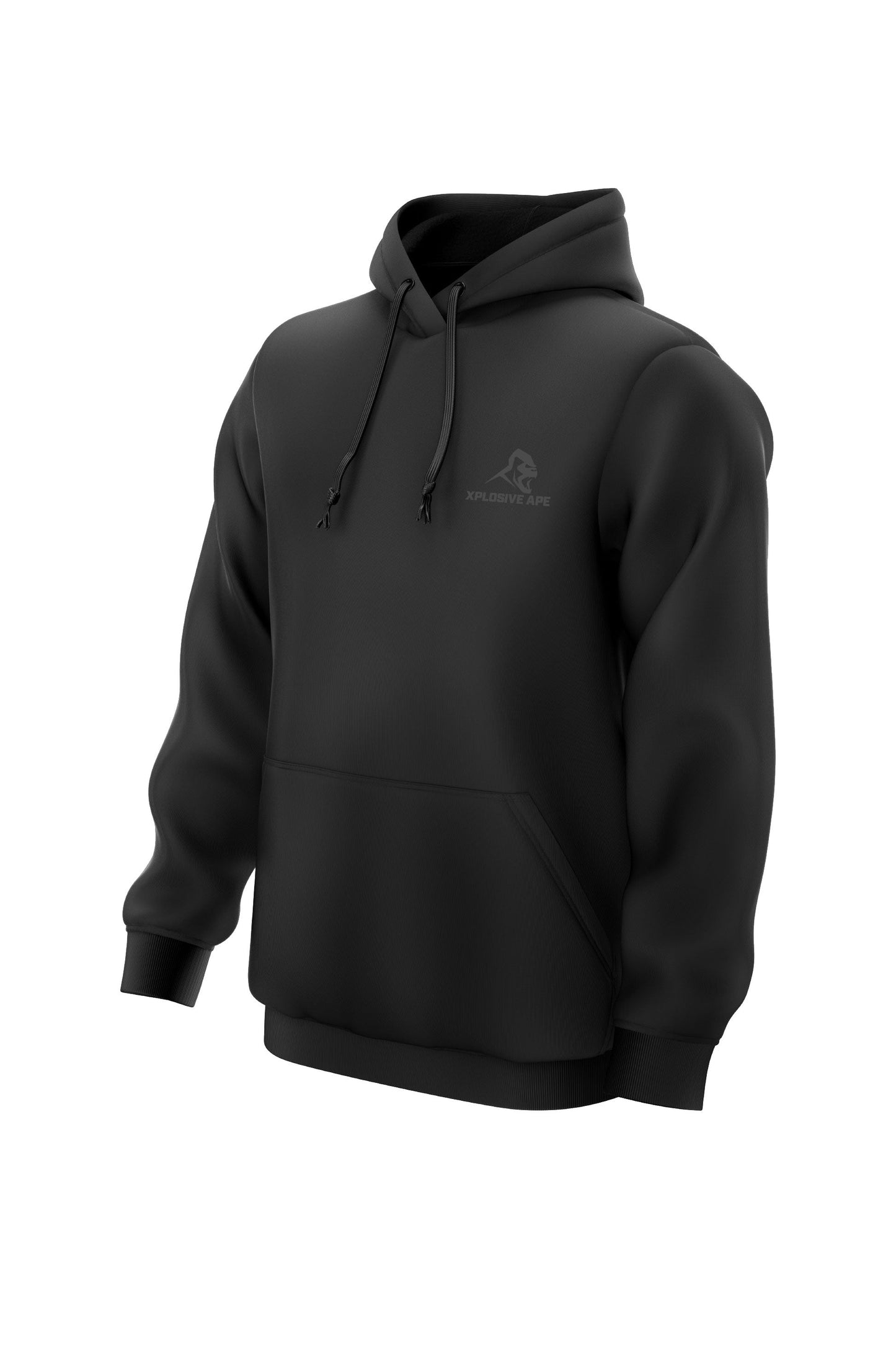 XAPE Club String Hoodie - Black