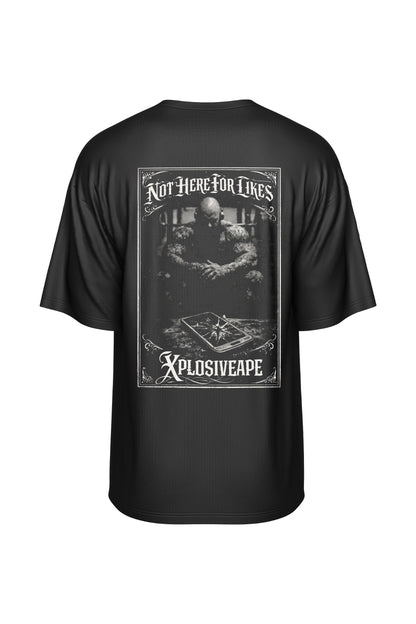 XAPE Likes Oversized Tee - Black