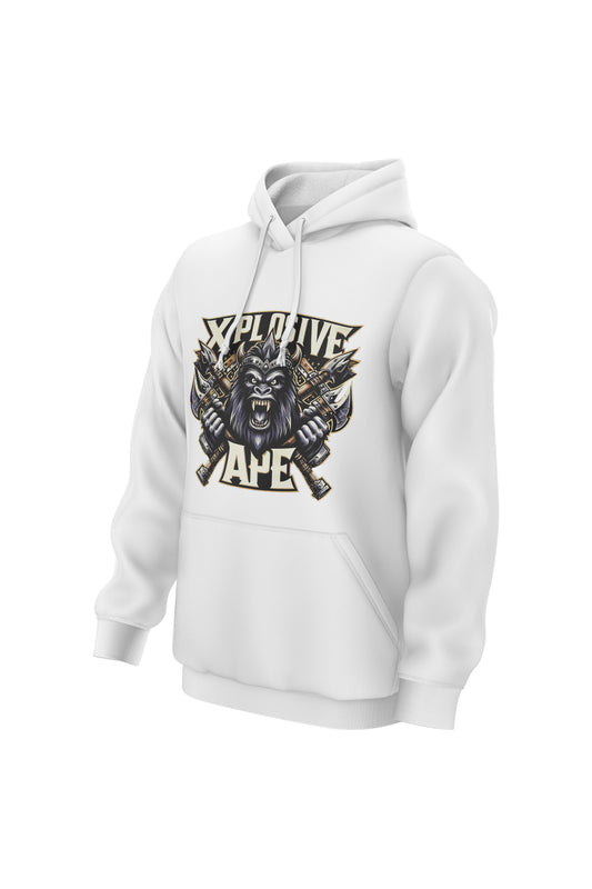 XAPE Battle Axe Hoodie - White