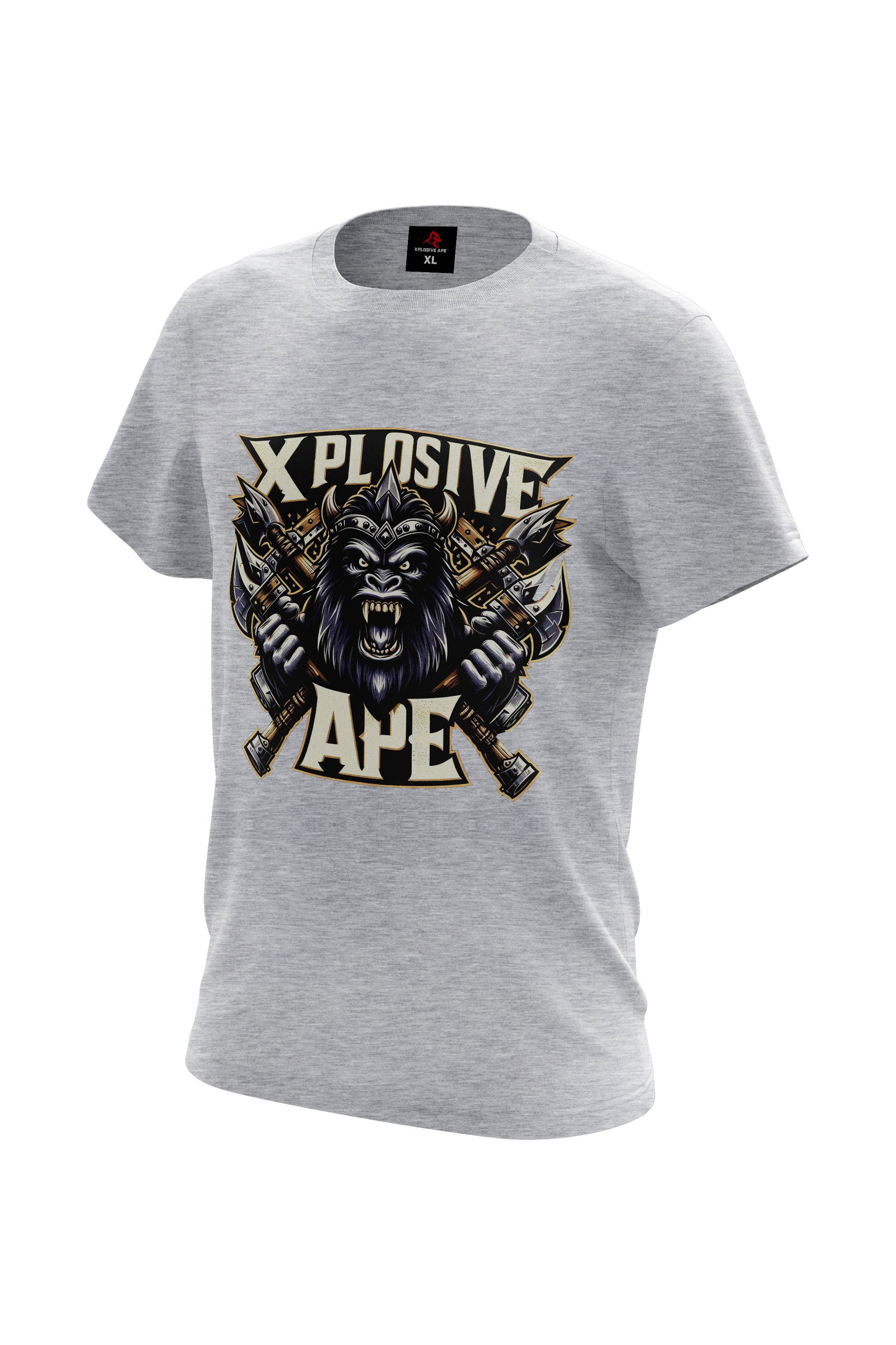 XAPE Battle Axe Tee - Sports Grey