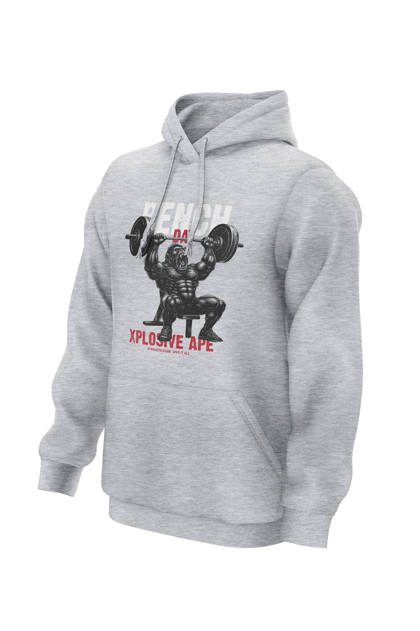 XAPE Bench Day V4 String Hoodie - Sports Grey