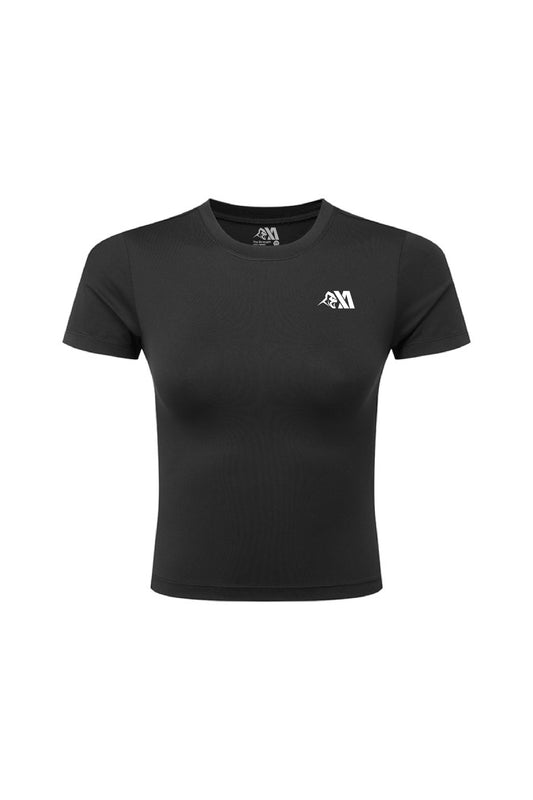 XA Women's Core Logo Fitted Tee - Black
