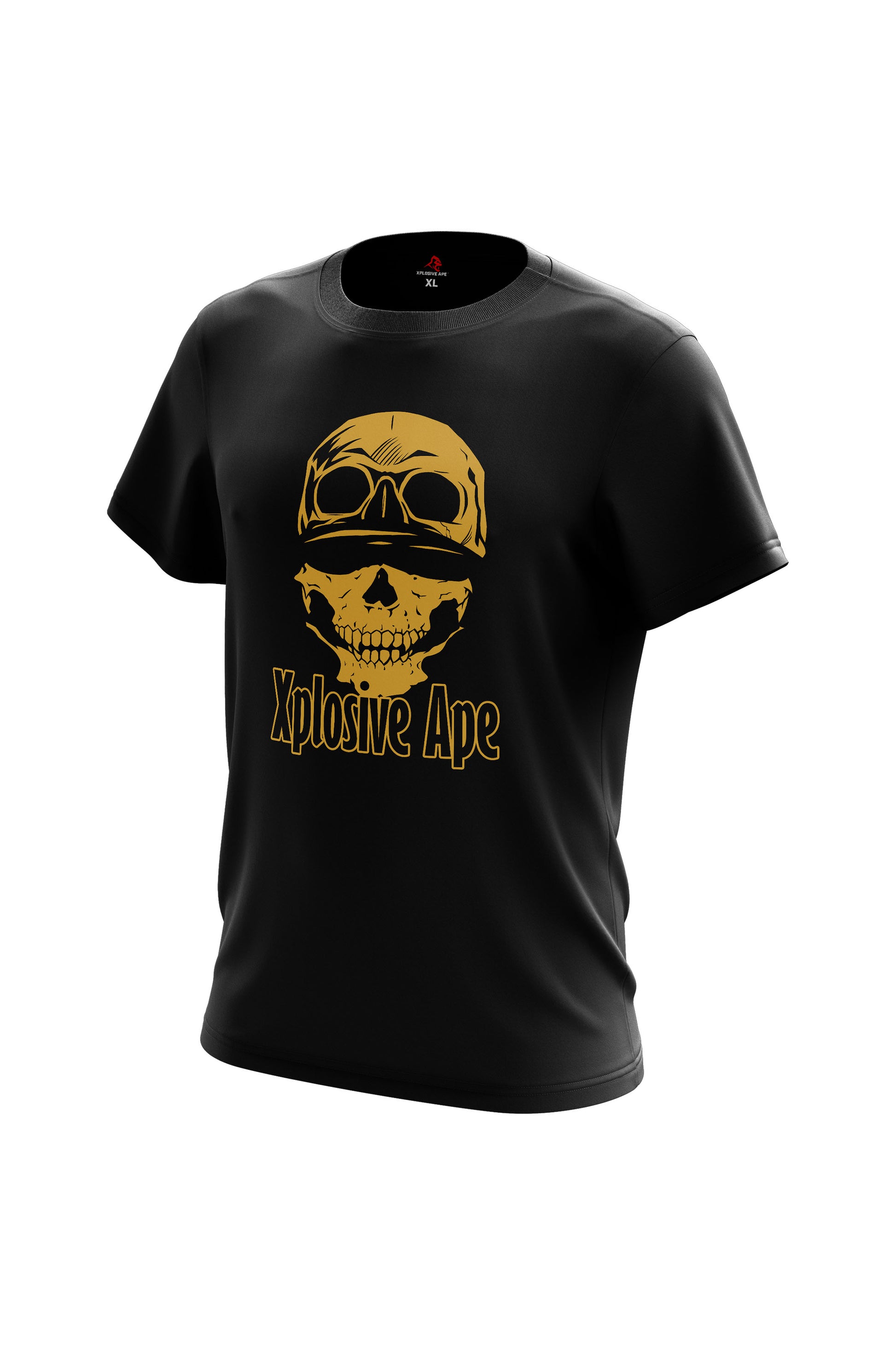 XAPE Golden Skulls Hoodie Tees & Joggers Combo - Black