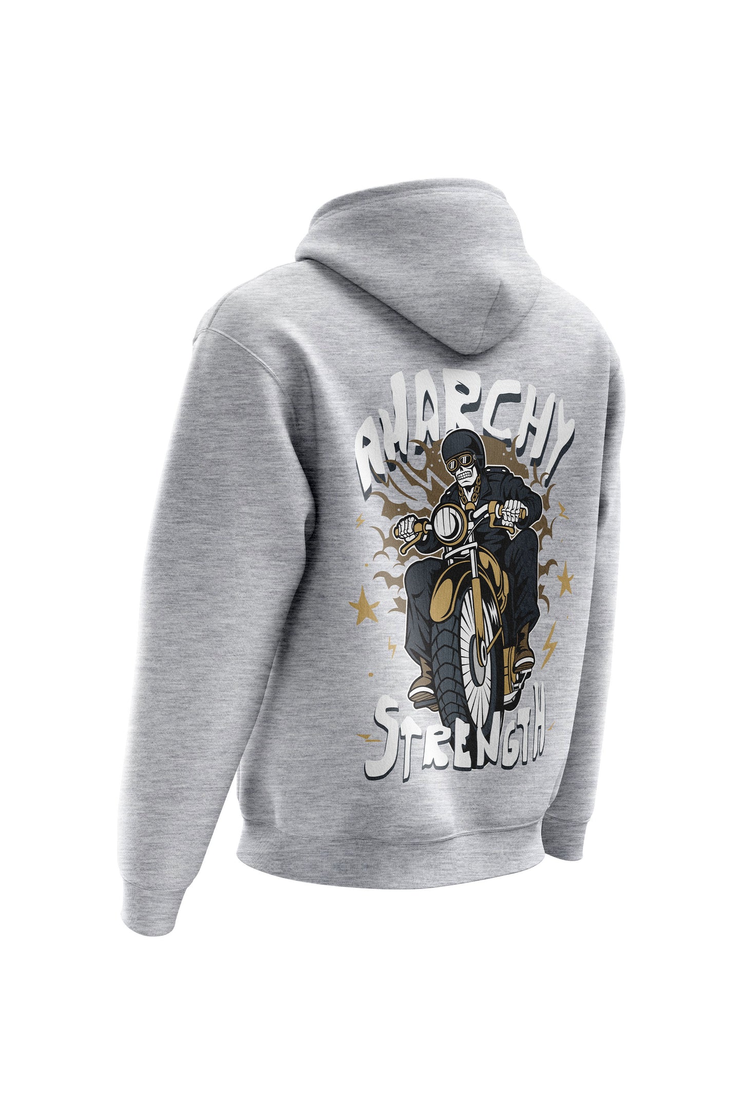 AS Bone Throttle Hoodie & Tee Combo - Sports Grey