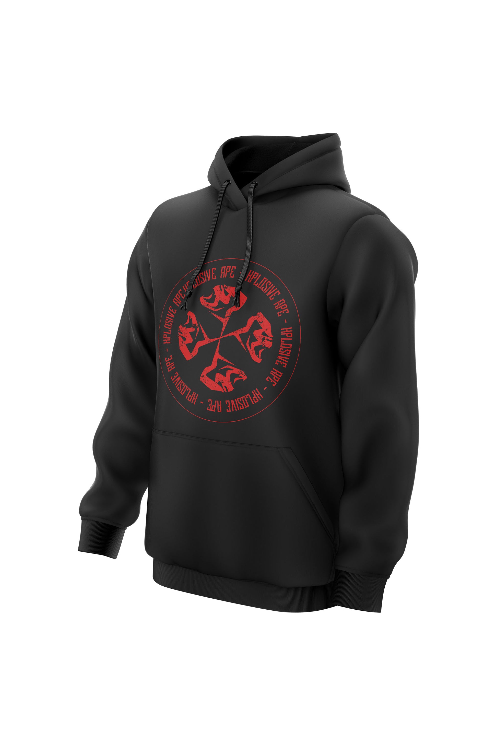 XAPE Bones Hoodie - Black