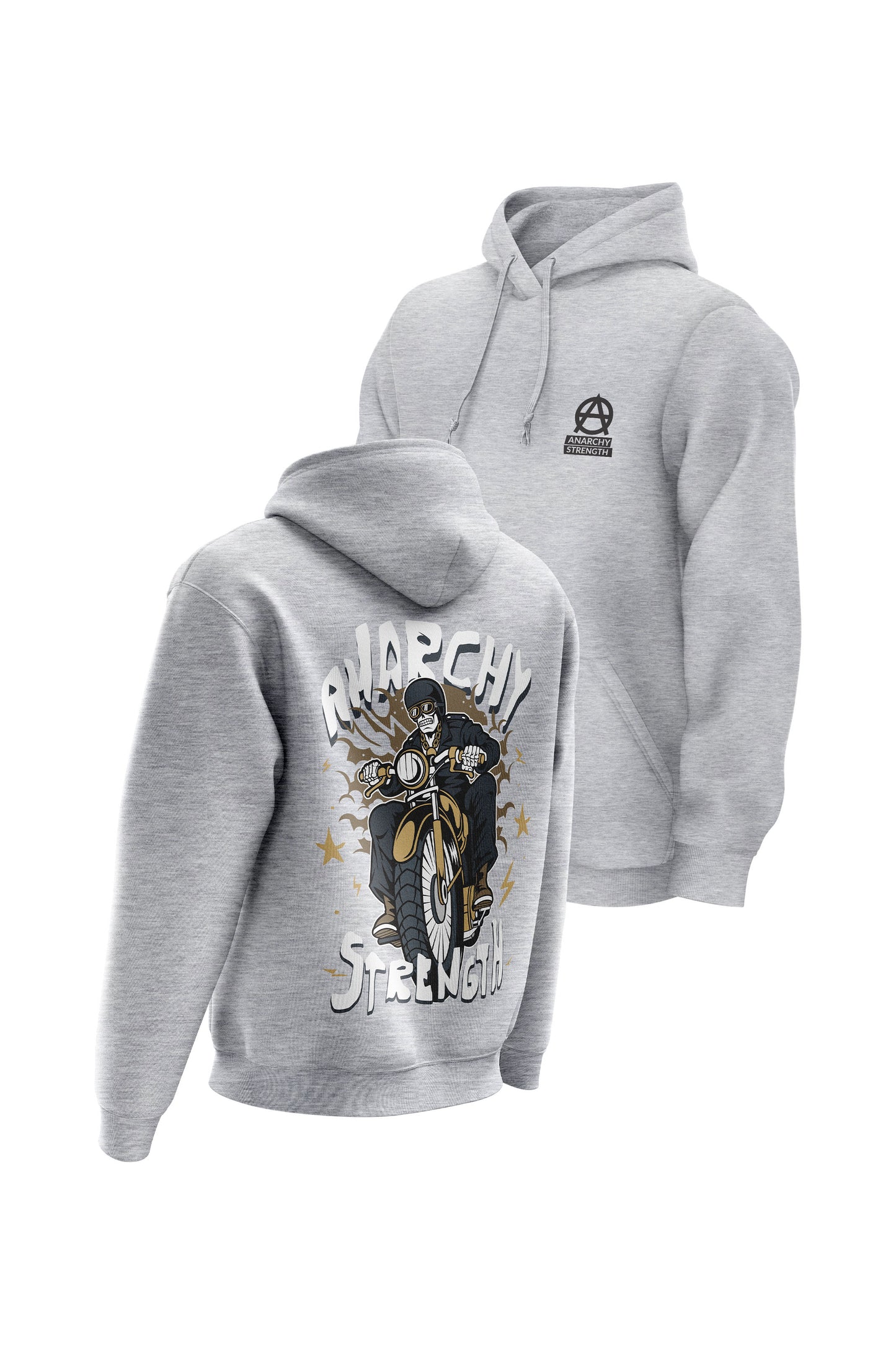 AS Bone Throttle Hoodie - Sports Grey