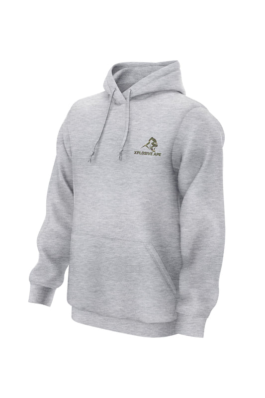 XAPE Essential Camo V2 String Hoodie - Sports Grey