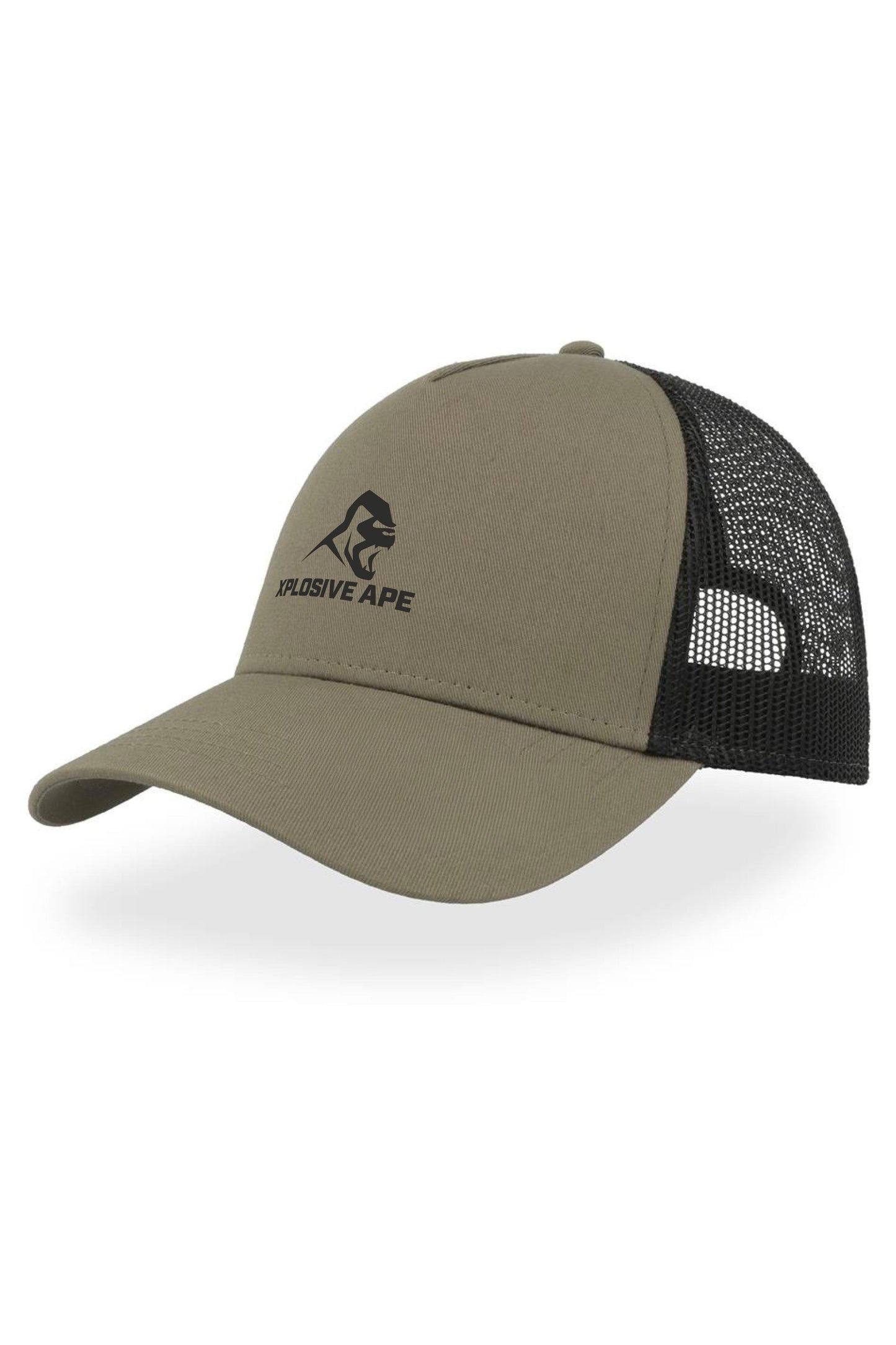 XAPE Prime Trucker Cap - Olive/Black