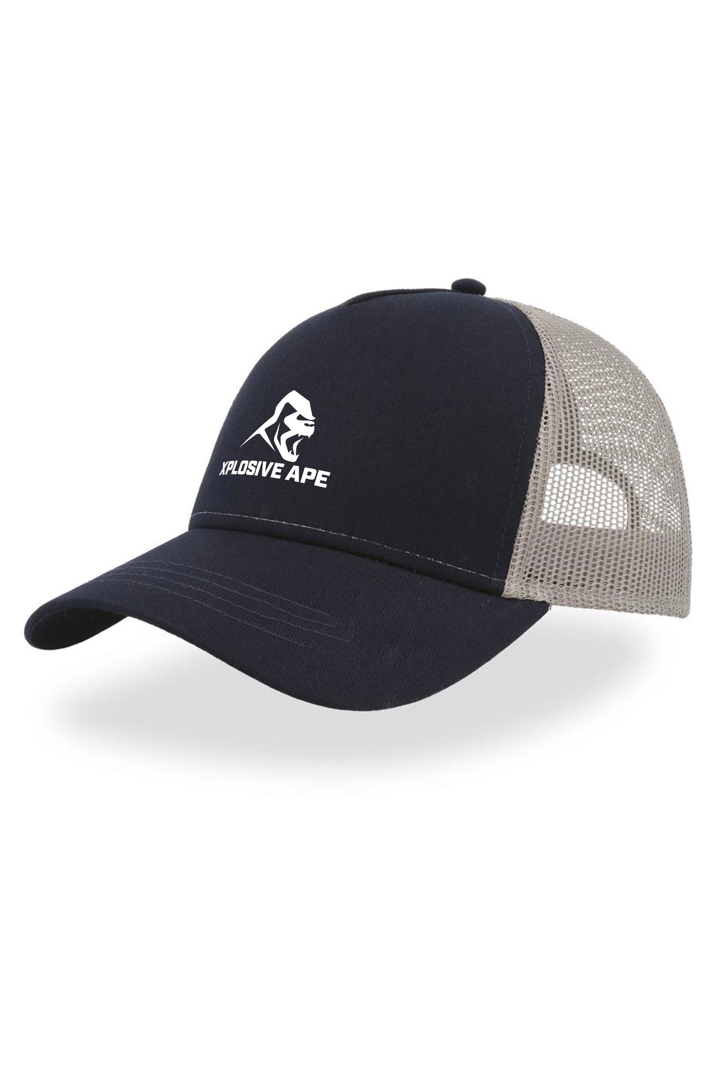XAPE Prime Trucker Cap - Navy/Grey
