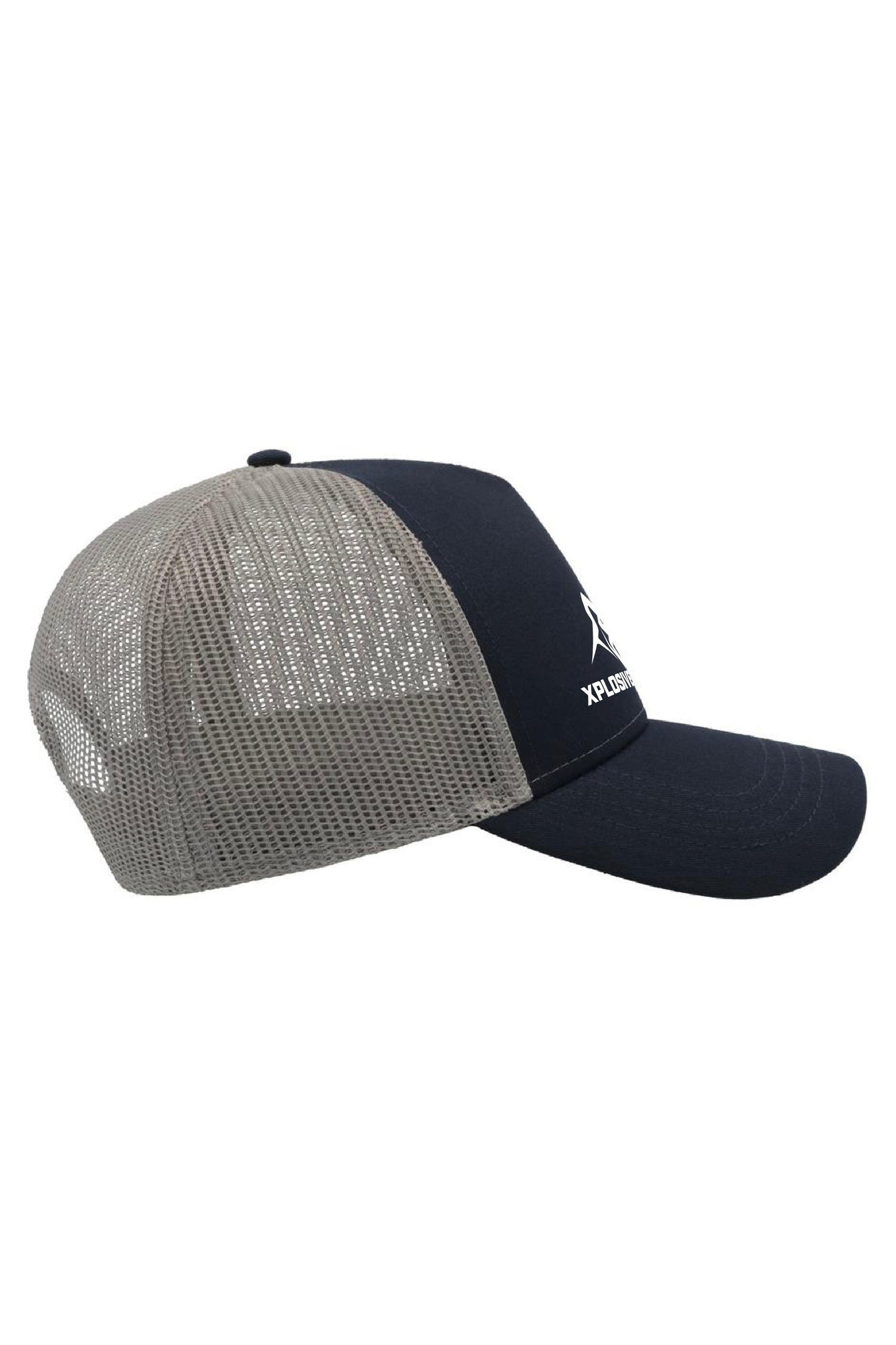 XAPE Prime Trucker Cap - Navy/Grey