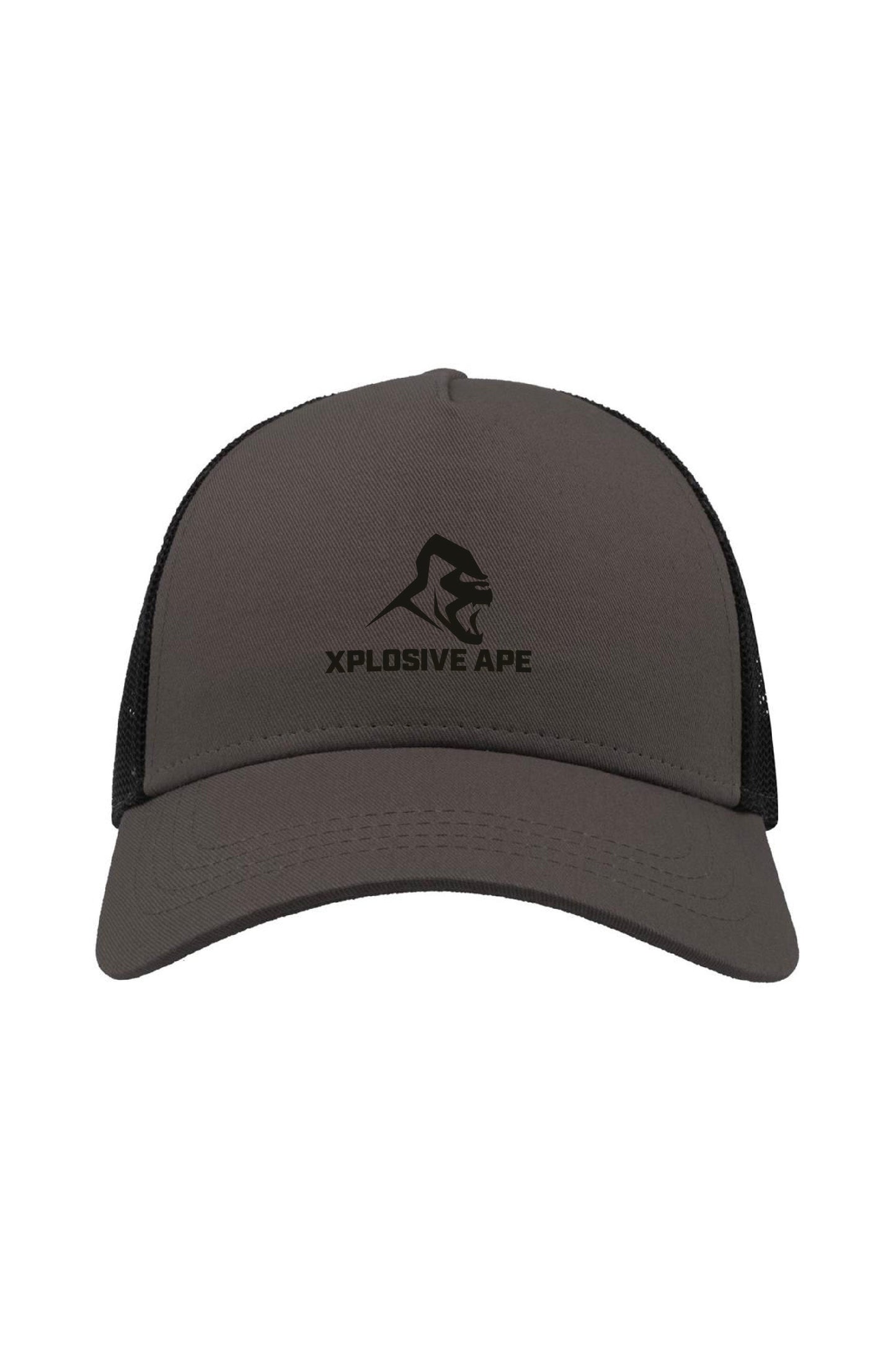 XAPE Prime Trucker Cap - Dk Grey/Black