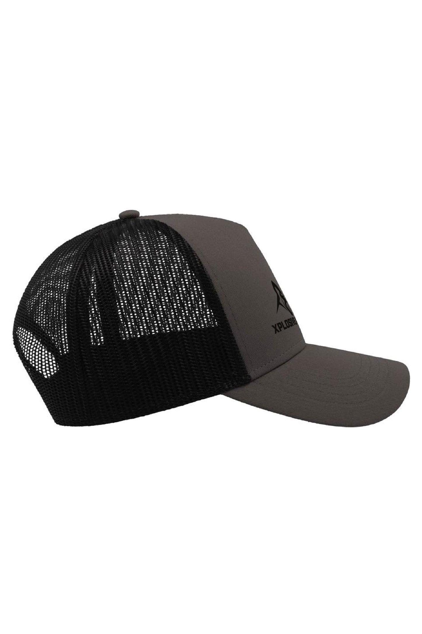 XAPE Prime Trucker Cap - Dk Grey/Black