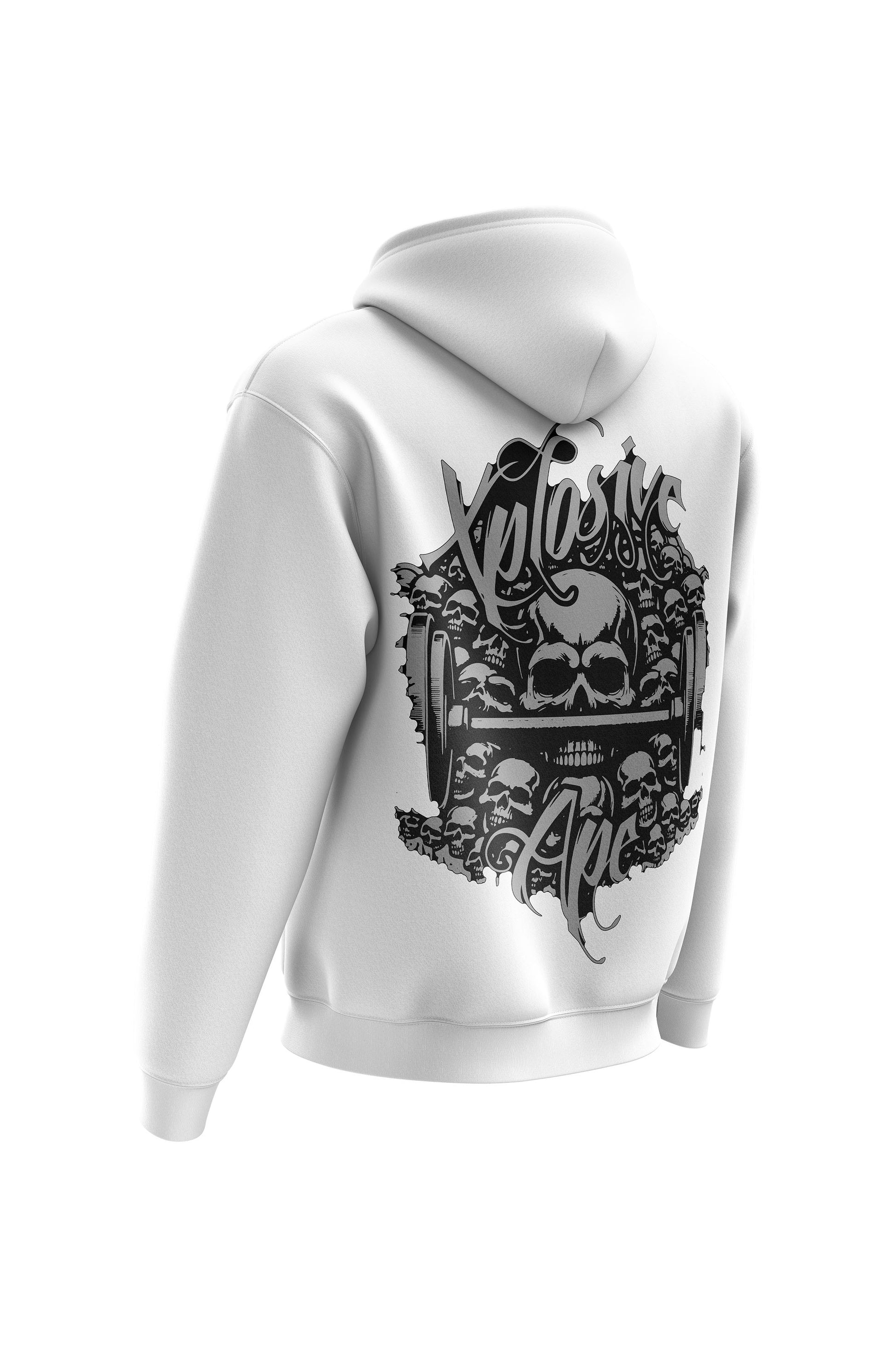 XAPE Catacombs Hoodie - White