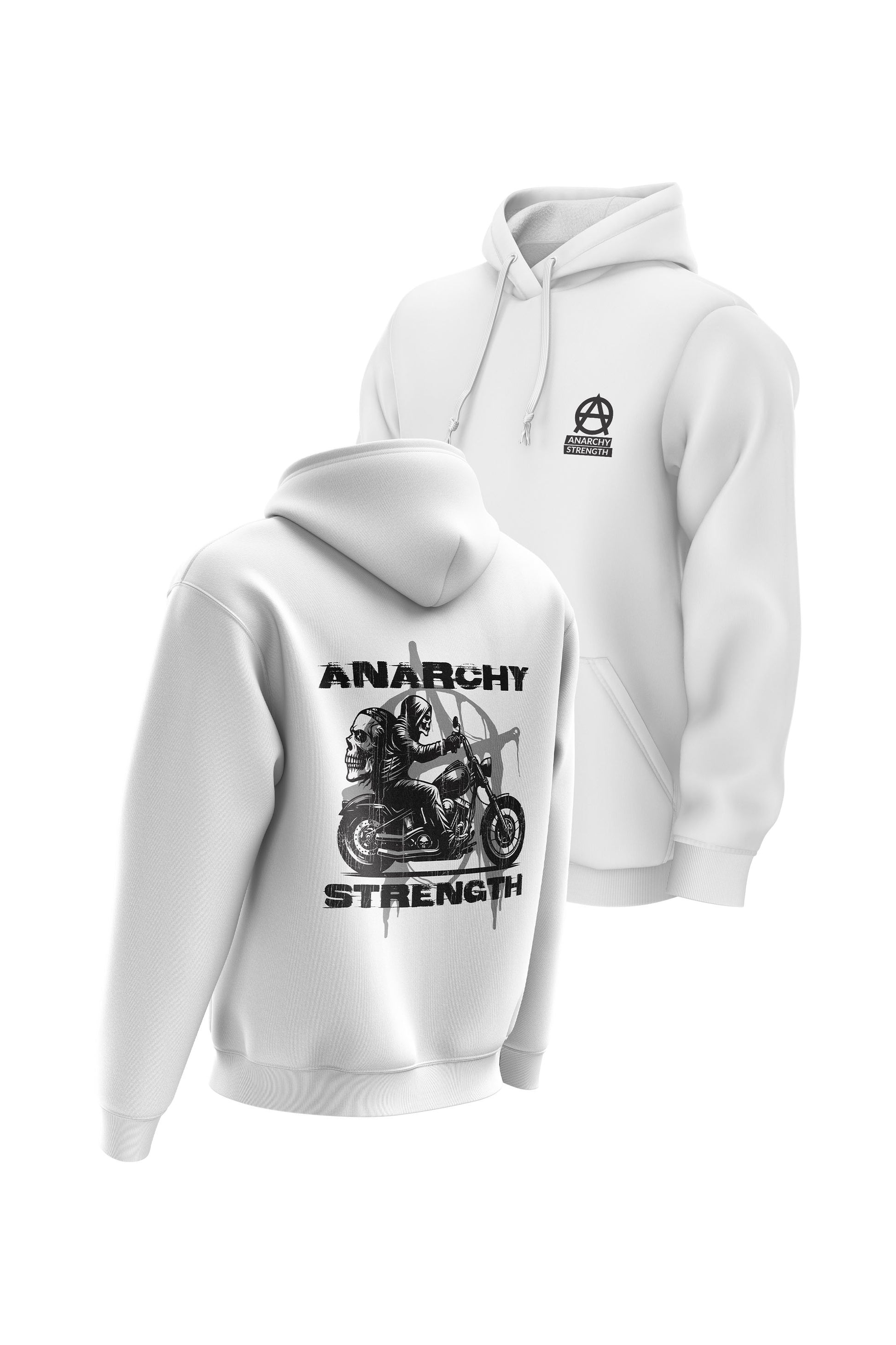 AS Chaos Cruiser Hoodie - White