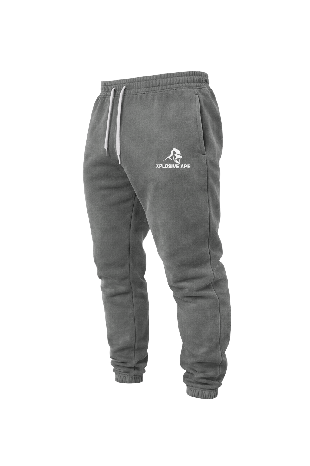 XAPE Vintage Wash Joggers - Charcoal