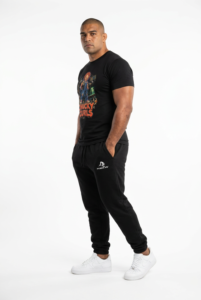XAPE Chucky Curls Tee - Black